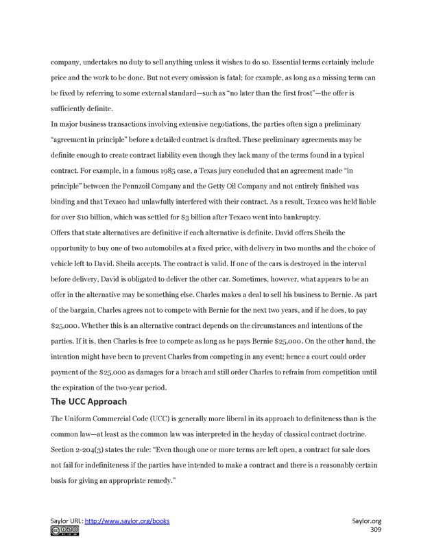 Business Law and the Legal Environment - Page 309